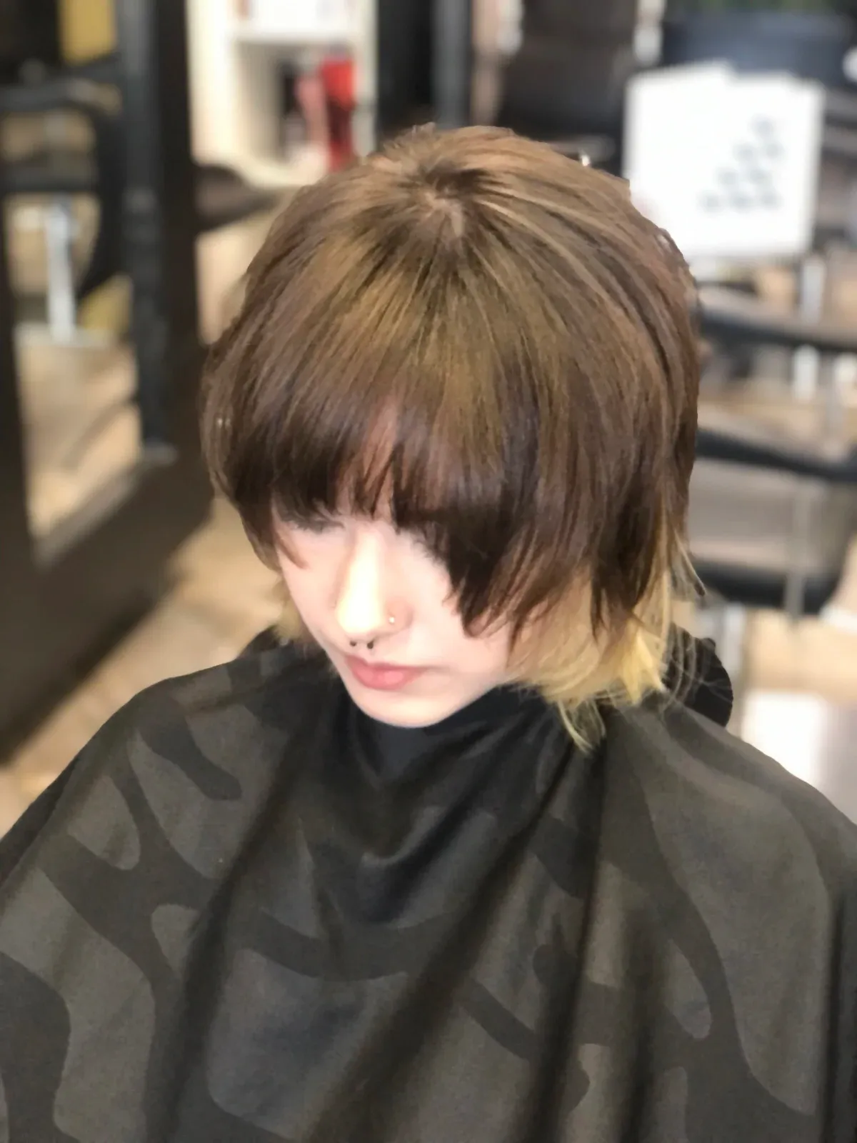 wolf cut