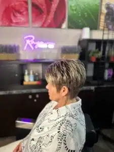 short woman's haircut